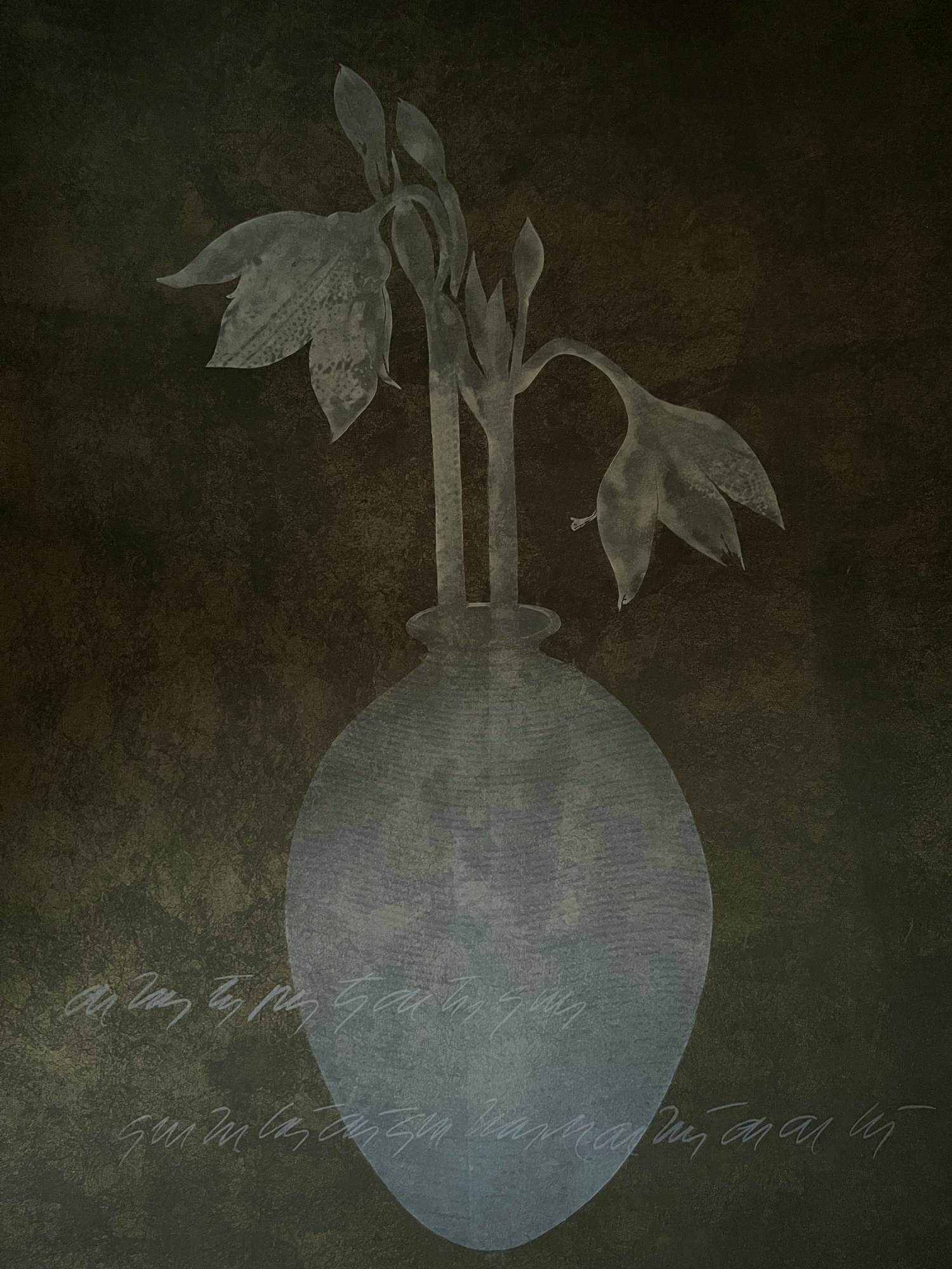 Guillermo Conte - Vaas met bloem kopen? Bied vanaf 100!