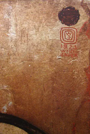 Walter Sauer - Pleureuse - 1930 - Chromotypogravure - Signed and dated kopen? Bied vanaf 180!