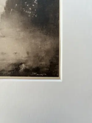 Jan Mankes - Originele Heliogravure Geitjes in Bos 1923 kopen? Bied vanaf 135!