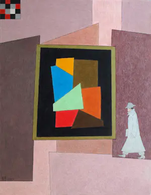 Doorlie Gerdes - Ingelijste potloodtekening , Silverman – 2020 - Lijst, 53 x 43 cm. kopen? Bied vanaf 100!