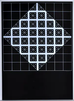Buy Mark Verstockt - Zeefdruk - Gesigneerd - 70x50 cm - 1976? Bid from 75!