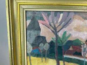Gustave De Smet - Gustave De Smet – dorpsgezicht in expressieve toets kopen? Bied vanaf 1500!
