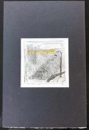 Hannes Postma - Ets (zonder titel) kopen? Bied vanaf 30!