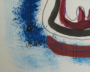 Jasper Banen - Gemengde techniek , “Hemelfamilie” – gesigneerd & ingelijst – 2005 kopen? Bied vanaf 45!