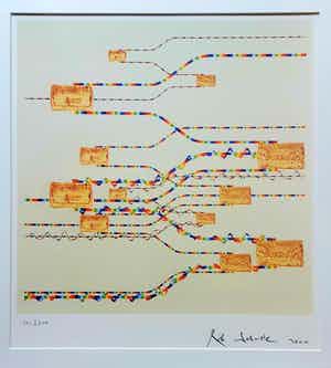 Rob Scholte - " Mis en Bouteille..." uit 2000 verkocht voor € 145!