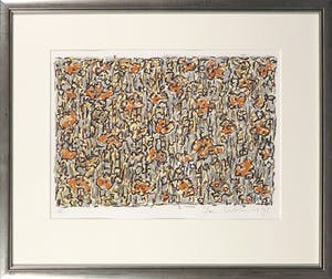 Jan Wolkers - Zeefdruk, Winterbeelden VII - Ingelijst kopen? Bied vanaf 180!