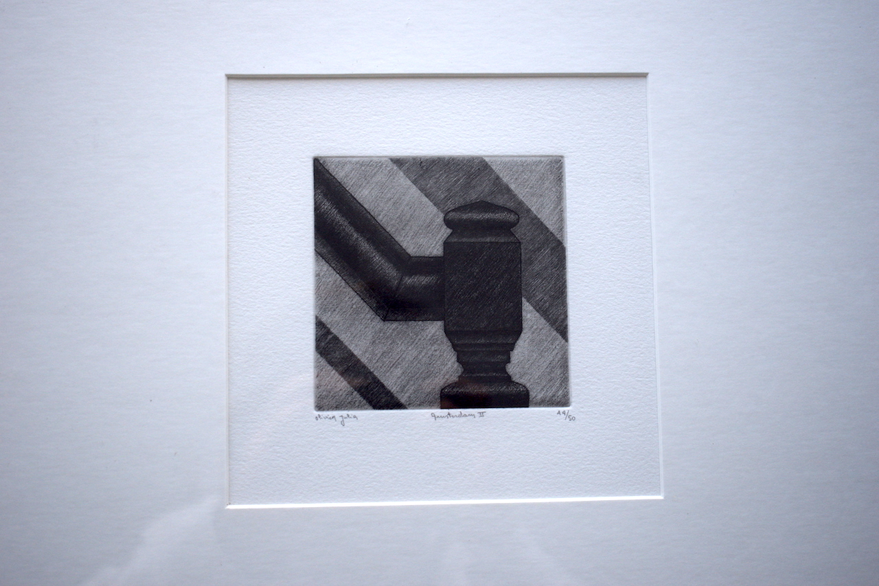 Olivier Julia - Olivier Julia: Ets, Ingelijst, 'Amsterdam 2 verkocht voor € 35!