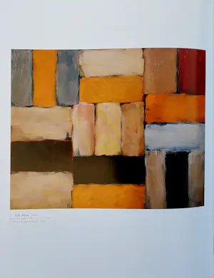 Sean Scully - handsigniert: 'Découvrons L`Art - ma peinture parle de l´humain' kopen? Bied vanaf 148!