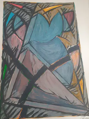 Jacques Poli - Litho, Composotion I kopen? Bied vanaf 35!