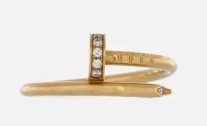 Cartier - Cartier Juste un Clou Ring 18K Yellow Gold and Diamonds Small kopen? Bied vanaf 1550!