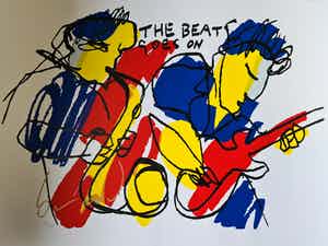 Herman Brood - Beat Goes On - gesigneerd - 230 ex. verkocht voor € 350!