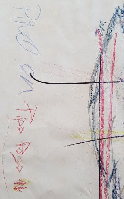 Herman Brood - zeer grote tekening, ingelijst en gesigneerd kopen? Bied vanaf 1000!