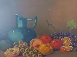 Niet of onleesbaar gesigneerd - Stilleven kopen? Bied vanaf 1!