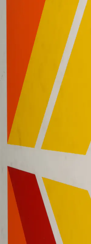 Cyril Lixenberg - Zeefdruk, Geometrische compositie - Ingelijst kopen? Bied vanaf 50!