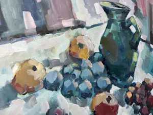 Bob Immink - BOB IMMINK (1930-1984) OLIEVERF OP DOEK "STILLEVEN" kopen? Bied vanaf 95!