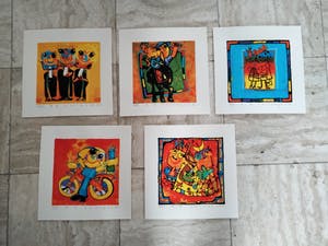 Ad Verstijnen - 5 zeefdrukken kopen? Bied vanaf 150!