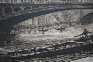 Aime Edmond Dallemagne - Parijs - ets - oplage 200 kopen? Bied vanaf 60!