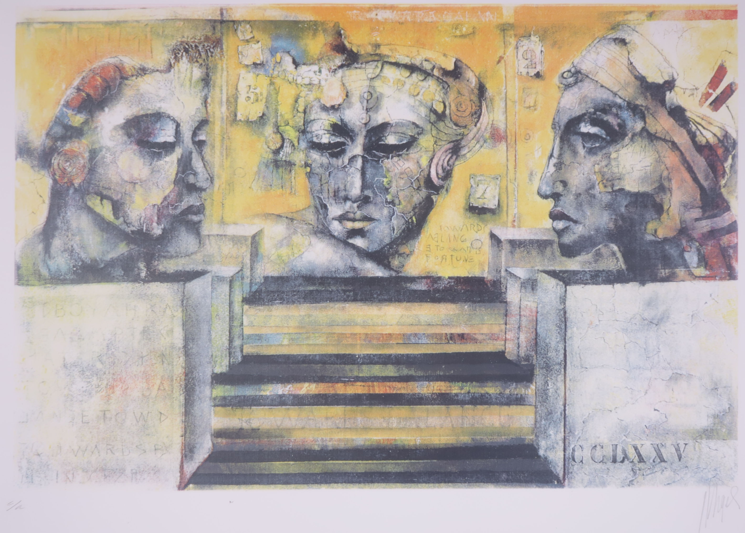 Astrid Engels - Litho, Zonder Titel kopen? Bied vanaf 40!