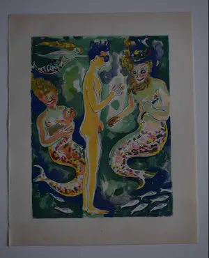 Kees van Dongen - Houtgravure - kopen? Bied vanaf 50!