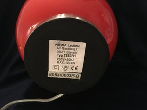 Prisma Leuchten - Mondgeblazen Appel lamp / beeld kopen? Bied vanaf 55!