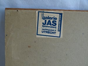 Arja van den Berg - Ets , Konijn – gesigneerd & ingelijst – 1971 kopen? Bied vanaf 10!