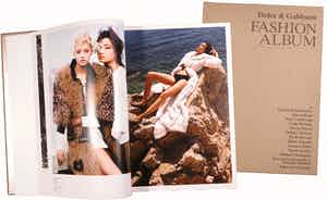 Handgesigneerd - Dolce & Gabbana Fashion Album verkocht voor € 1!