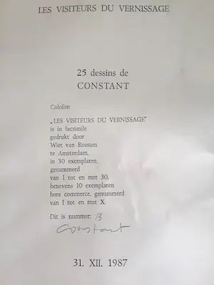 Constant - LES VISITEURS DU VERNISAG kopen? Bied vanaf 285!