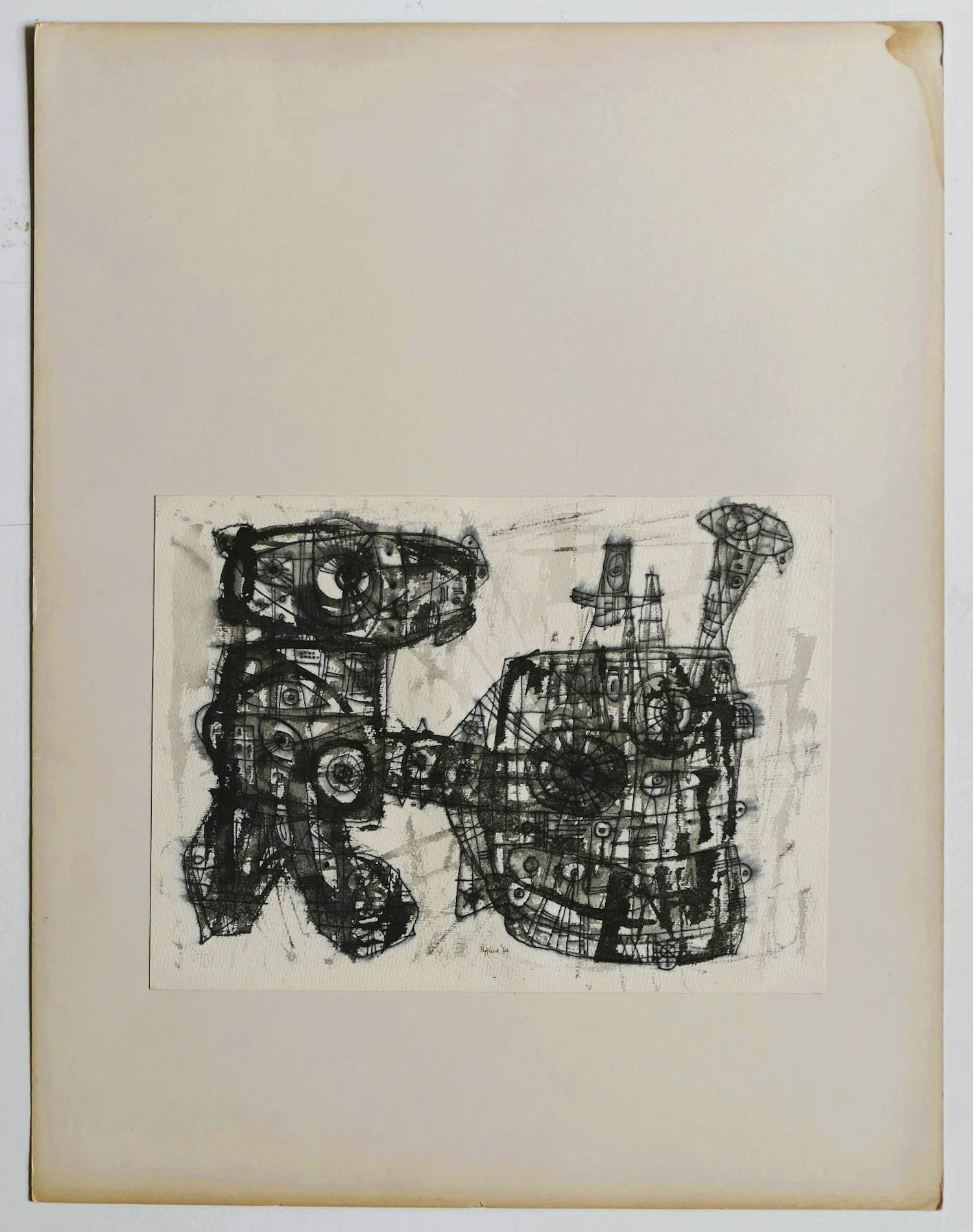 Roderic Pijpers - Dubbele figuur 1961 kopen? Bied vanaf 45!
