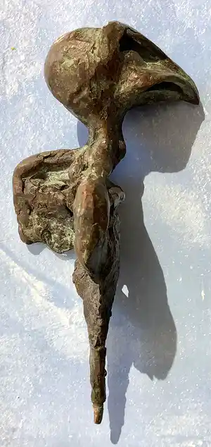 Brons (Onbekend) - Fantasie vogel verkocht voor € 150!