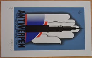 Lucien De Roeck - Antwerpen, kunststad, centrum van toerisme. (1934) - 1993 kopen? Bied vanaf 75!