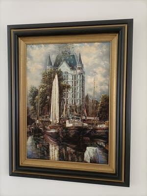 Niet of onleesbaar gesigneerd - Diverse Haven gezichten Rotterdam kopen? Bied vanaf 1!