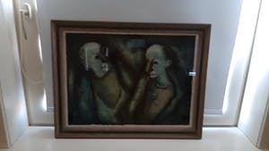 Cornelis van Leeuwen - Twee clowns kopen? Bied vanaf 120!