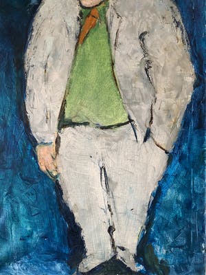 Karel Frank Carwalho - portret van een man uit de Pijp kopen? Bied vanaf 150!