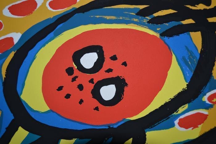 Anton Rooskens - Vogelman - litho - gesigneerd kopen? Bied vanaf 1!