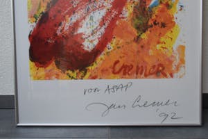 Jan Cremer - voor ASAP - Tulpen - Speciaal gesigneerd - Tulpen kopen? Bied vanaf 135!