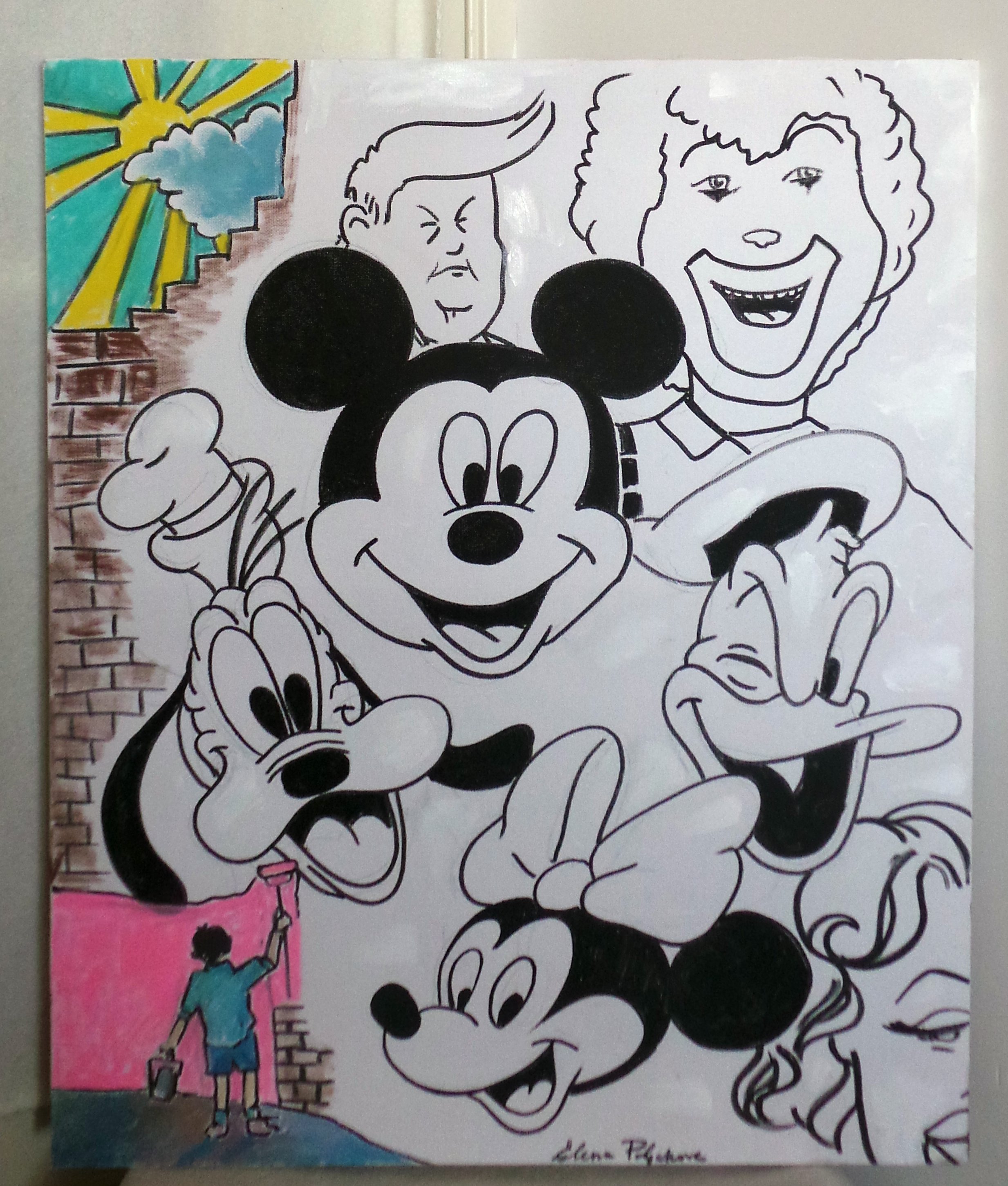 Elena Polyakova - Graffiti kopen? Bied vanaf 50!