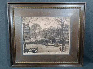 Cornelis Brandenburg - Ets Leidschegracht kopen? Bied vanaf 70!