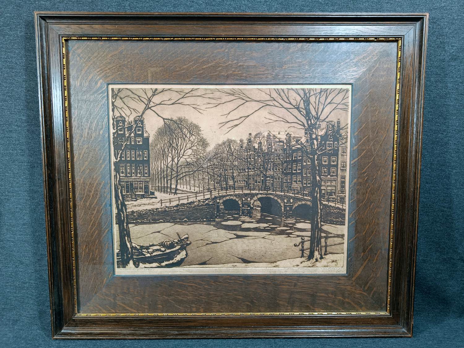 Cornelis Brandenburg - Ets Leidschegracht kopen? Bied vanaf 60!