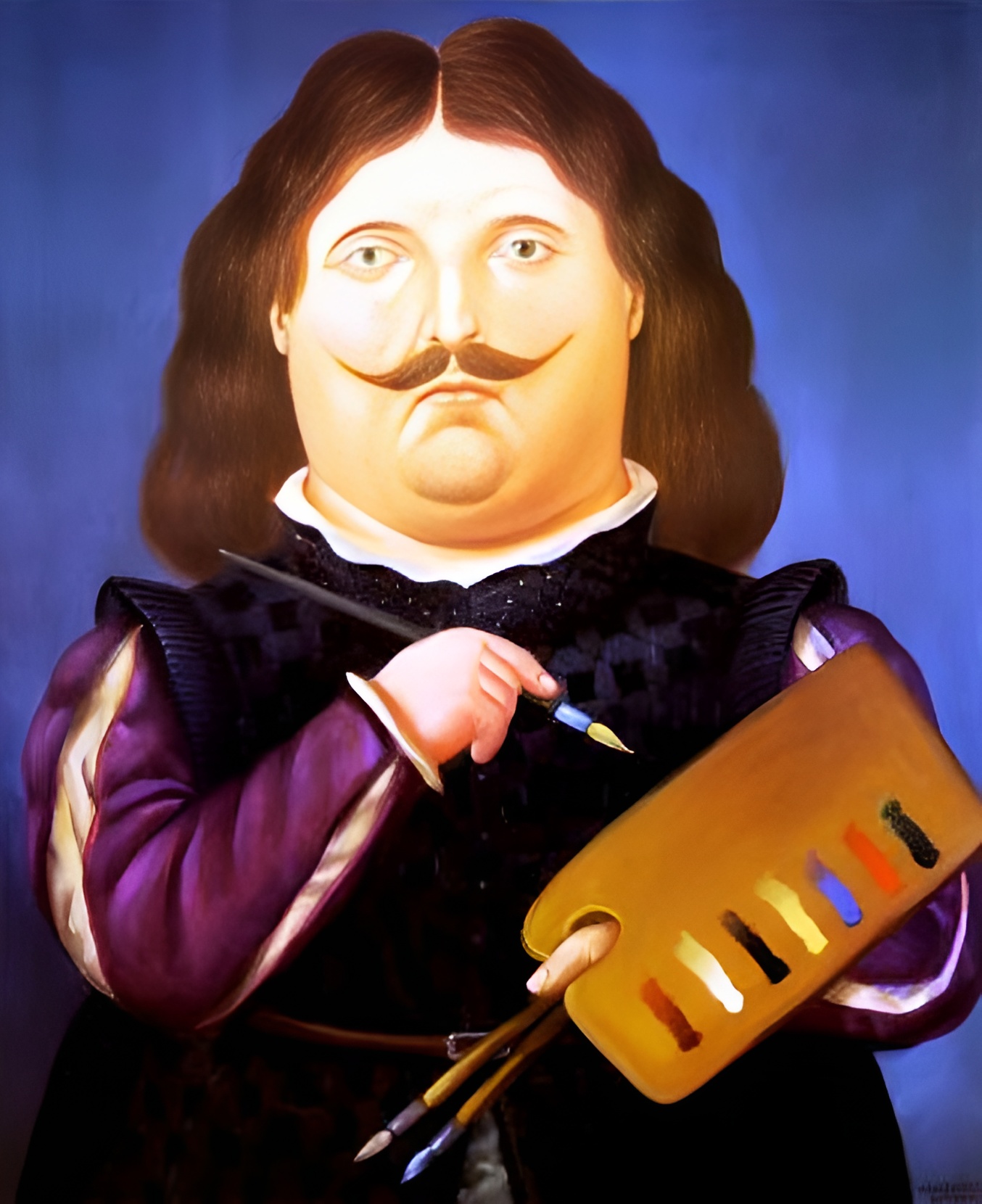 Buy Fernando Botero - Portrait of Velazquez? Bid from 80!