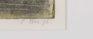 Peter Bes - Ets, Denkers - Ingelijst kopen? Bied vanaf 50!