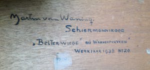 Martin van Waning - B814A - Schiermonnikoog "Belterwiede" bij Wannerperveen kopen? Bied vanaf 150!