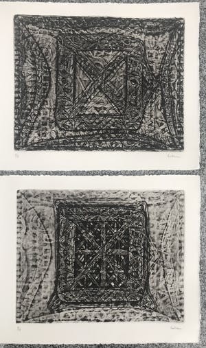 Luciano Lattanzi - 2 gesigneerde etsen - 1976 - 9/18 kopen? Bied vanaf 55!