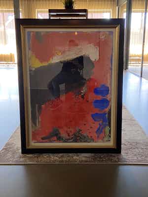 Bram Bogart - zonder titel verkocht voor € 5500!