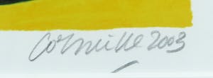 Corneille - Zeefdruk, Zonder titel, Ingelijst kopen? Bied vanaf 150!
