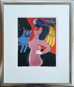 Corneille - Litho 1985 - nieuw ingelijst! verkocht voor € 390!