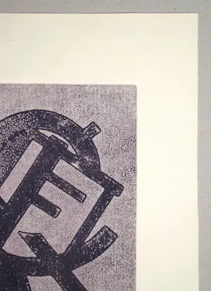 Henri Kerels - Composition abstrait - 1953 - Originele ets met aquatint gesigneerd kopen? Bied vanaf 80!