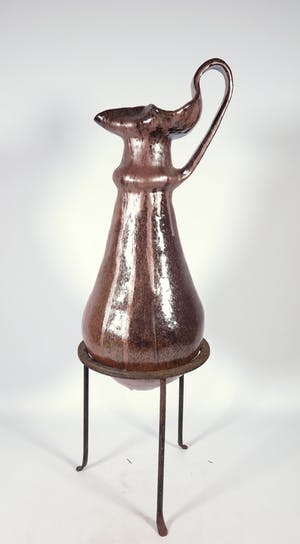 Peter von Hartsvelt Müller - Aardewerk, Oliestel (Groot) kopen? Bied vanaf 1!