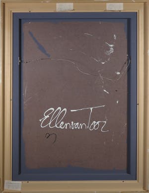 Ellen van Toor - Gemengde techniek met borstel op paneel , Rolveger (Groot) kopen? Bied vanaf 60!