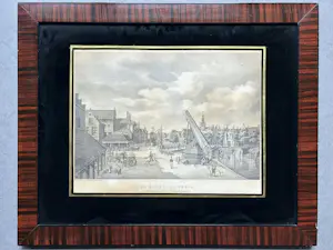 Onbekend - Set van 4 pentekeningen Breda kopen? Bied vanaf 100!