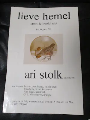 Ari Stolk - Slechtvalk met prooi kopen? Bied vanaf 159!